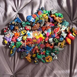 Colorful Croc Charms Collection 50+